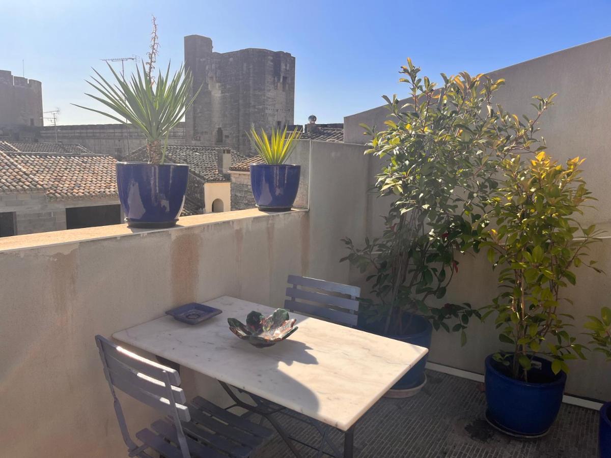 Belle Chambre Spacieuse, Tropezienne, Vue Remparts, Clim, Parking Aigues-Mortes Exterior foto