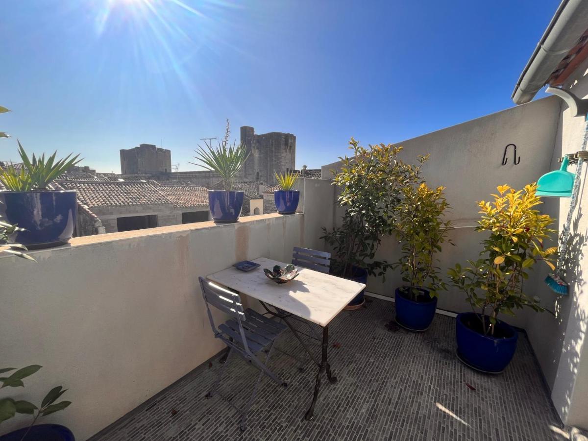 Belle Chambre Spacieuse, Tropezienne, Vue Remparts, Clim, Parking Aigues-Mortes Exterior foto